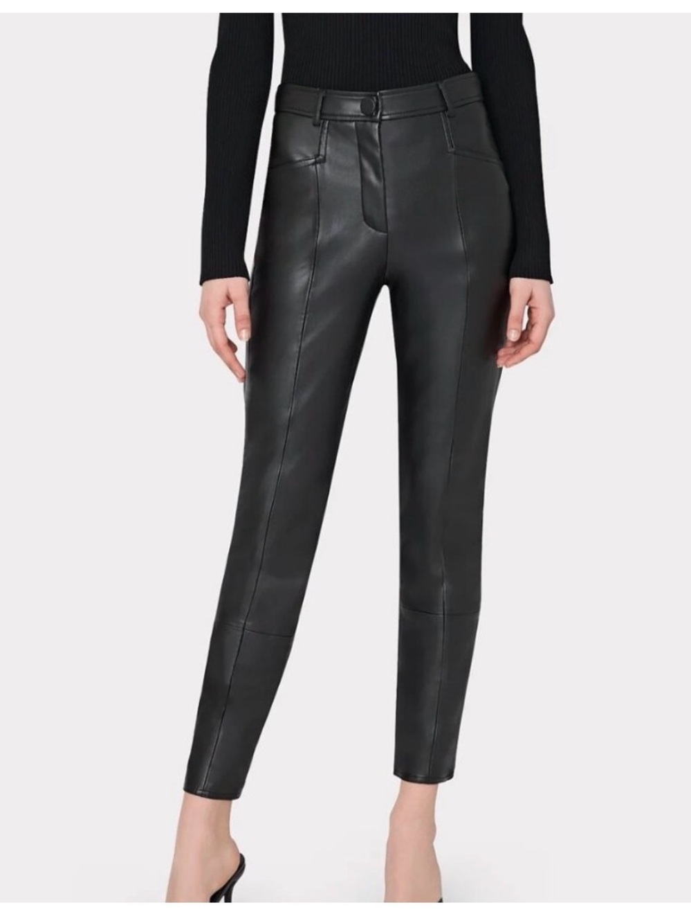 Milly Rue Vegan Leather Pants